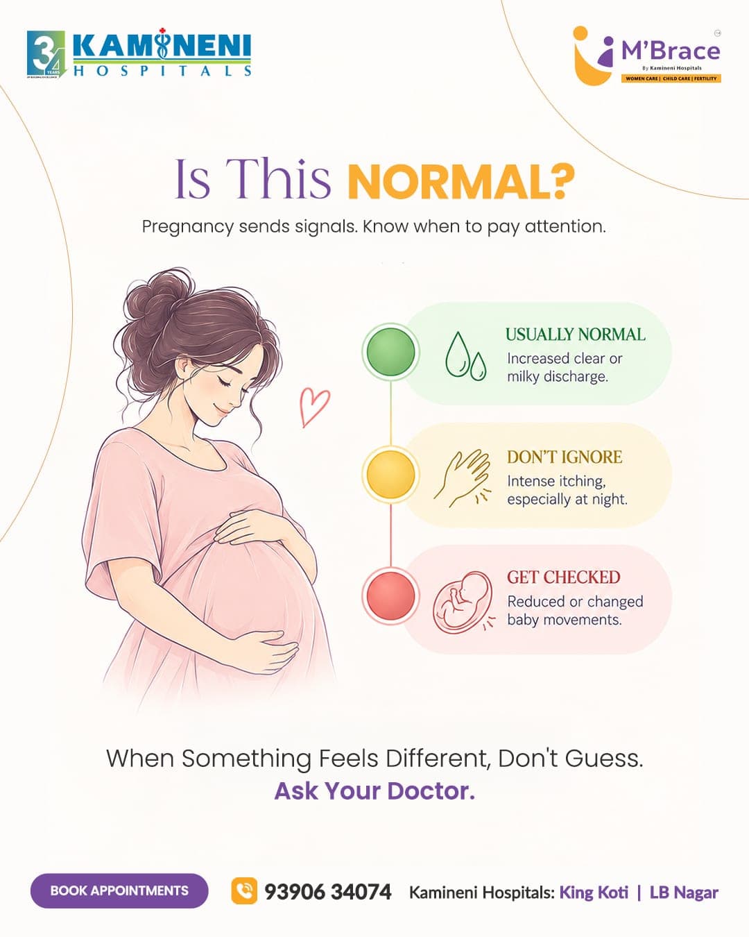 Is this normal? Pregnancy sends signals