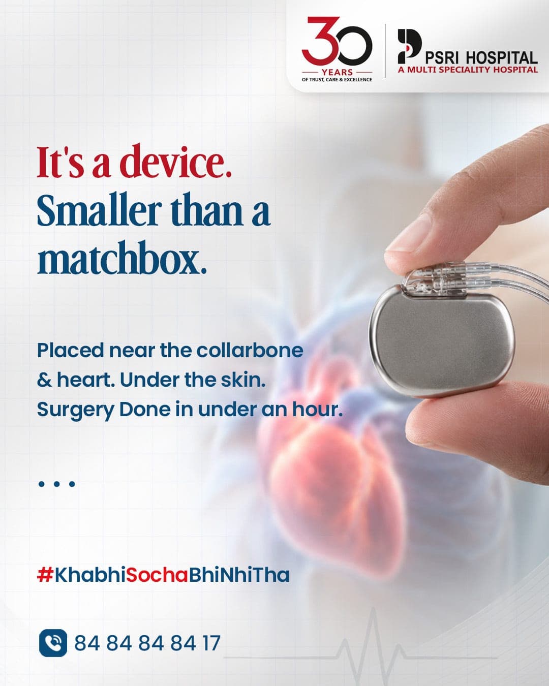 It's a device. Smaller than a matchbox.
